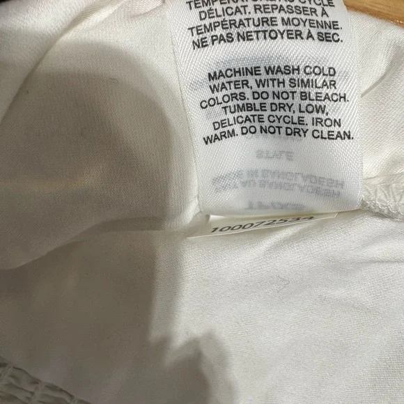 Dynamite White Ruched Top - Picture 7 of 7